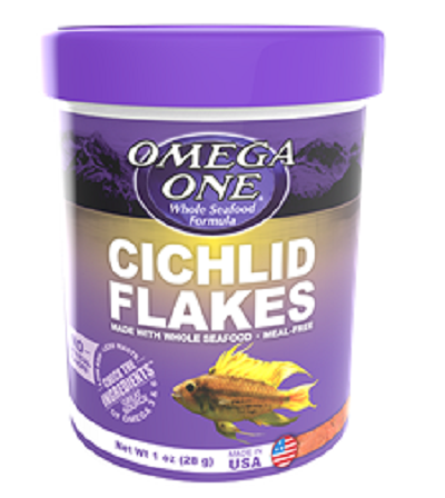 Omega One Cichlid Flakes - 5.3oz