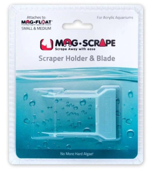 Mag-Float Acrylic Scrape Replacement Scrapers - Small / Medium (Acrylic)