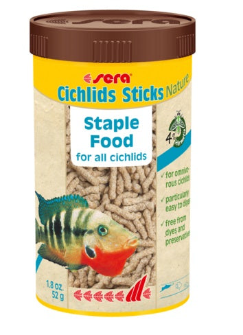Sera Cichlids Sticks Nature 250ml