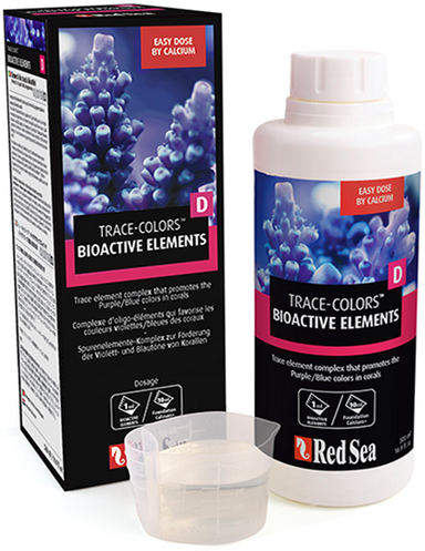 Red Sea Trace Colors D Supplement - Bioactive Elements (500ml)