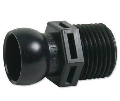 Loc-Line 1/2 inch Ball Socket x MPT Connector