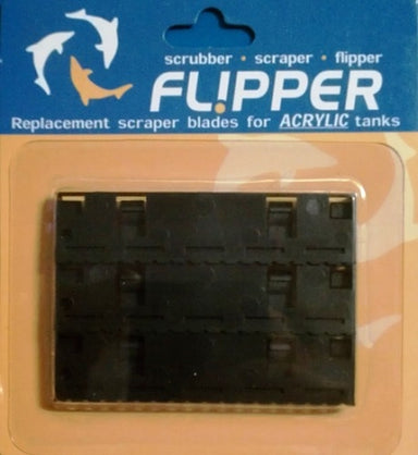 Flipper MAX Extra Large ABS Replacement Blades for Acrylic Tanks (3 per pkg)
