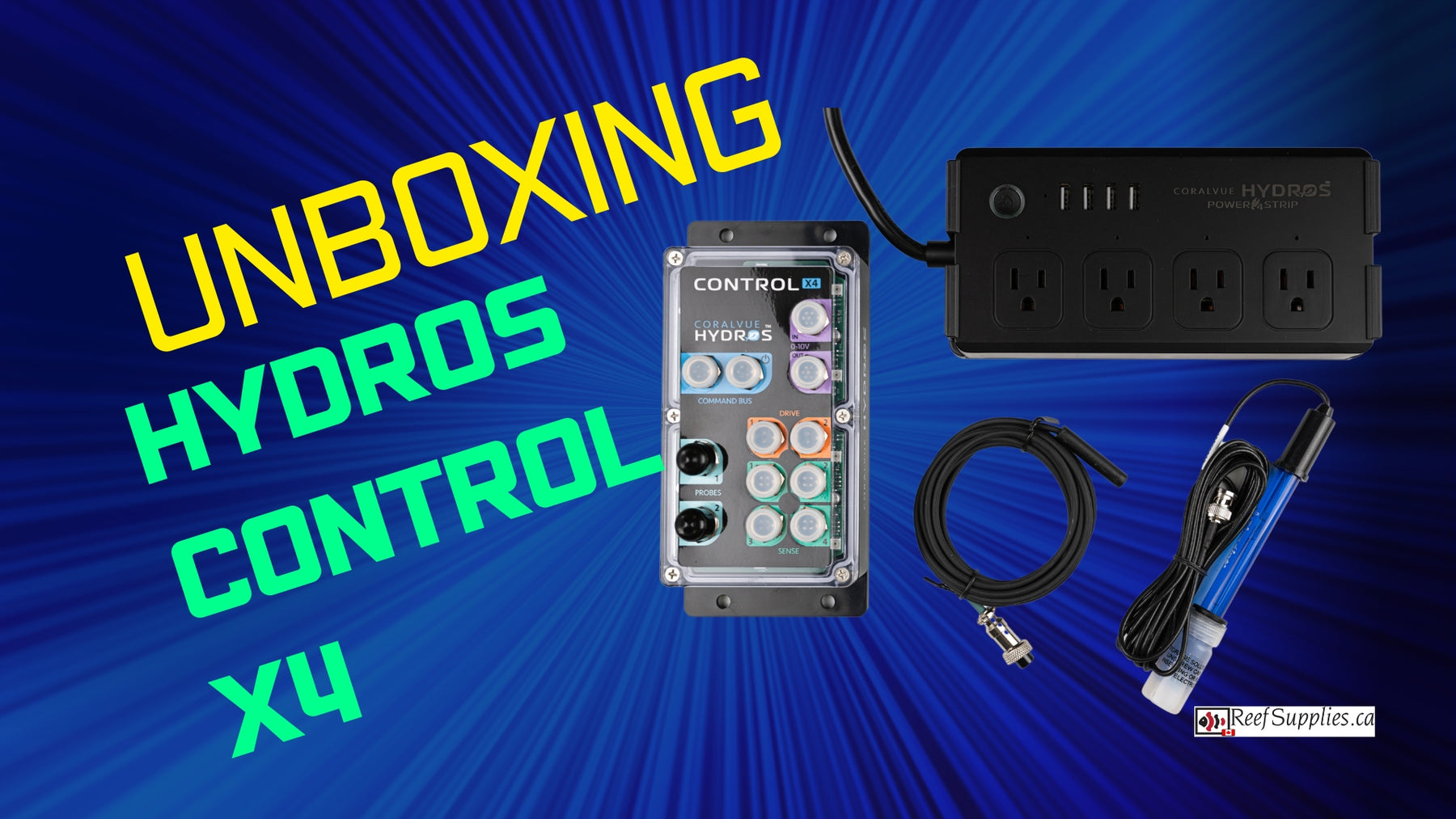 HYDROS Control CX 4 Starter Pack / whats in the box / Unboxing