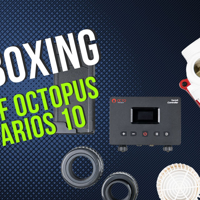 Reef Octopus Varios 10 Controllable Circulation Pressure Pump unboxing / whats in the box