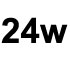 24W