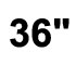 36"-39w