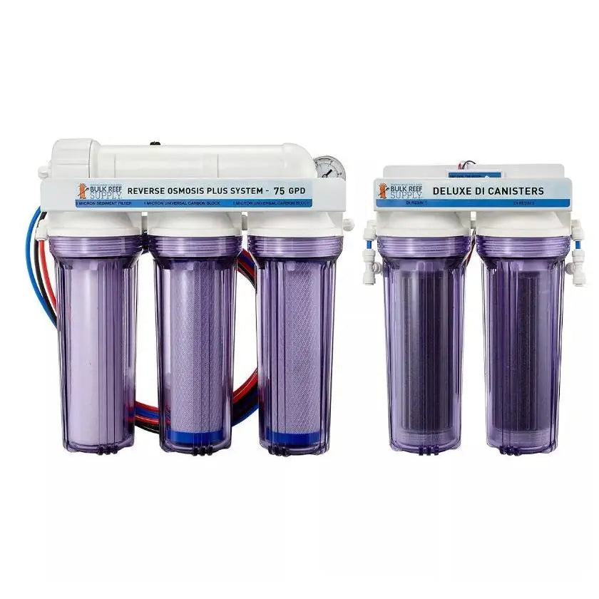 BRS 6 Stage Deluxe Plus 75 GPD RO/DI System
