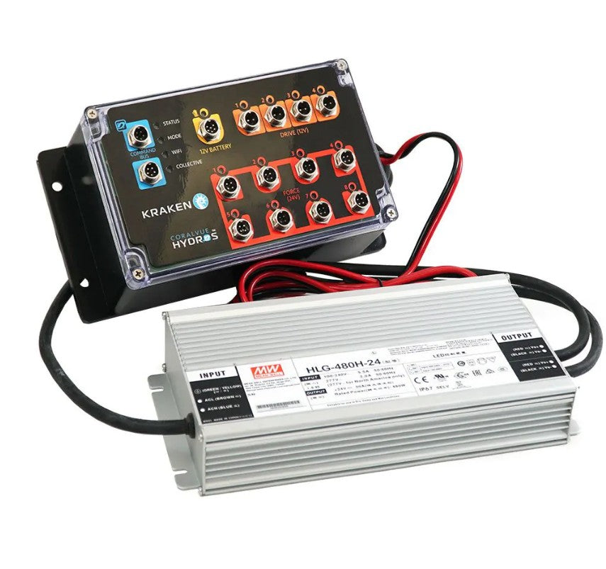 HYDROS Kraken Centre d'Alimentation 24V 