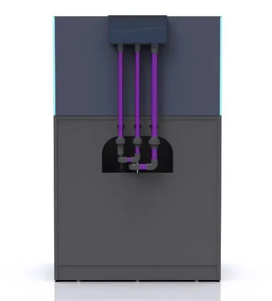 Nyos OPUS G2 300 Aquarium avec armoire grise