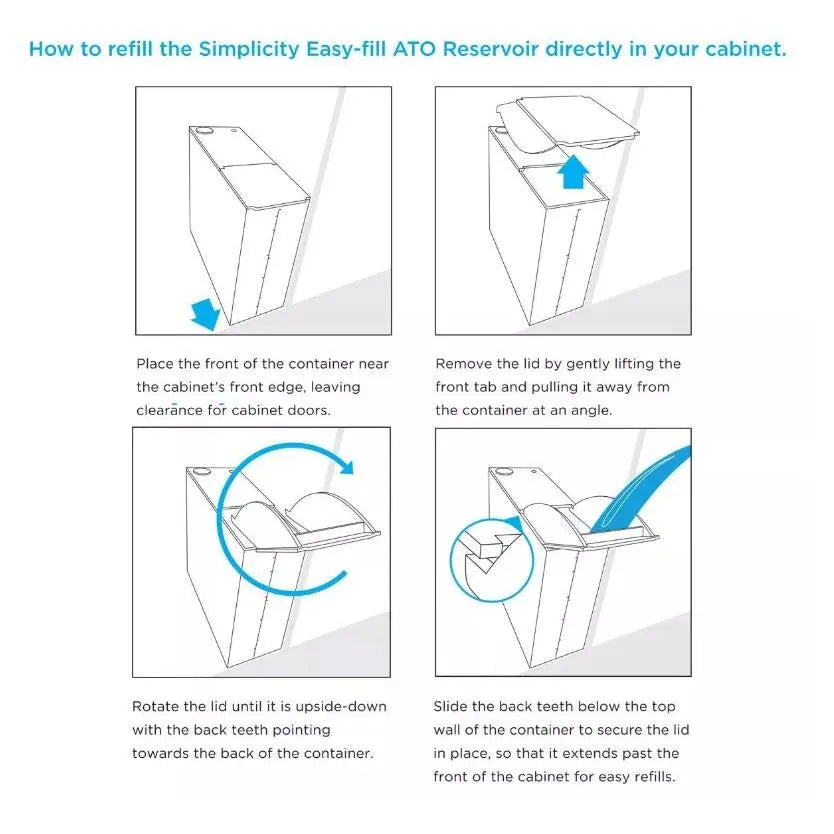 Simplicity 10 Gallon Easy-Fill ATO Reservoir