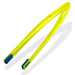 VCA Never Rust 18 inch Tweezers with Soft-Grip Tips - Yellow