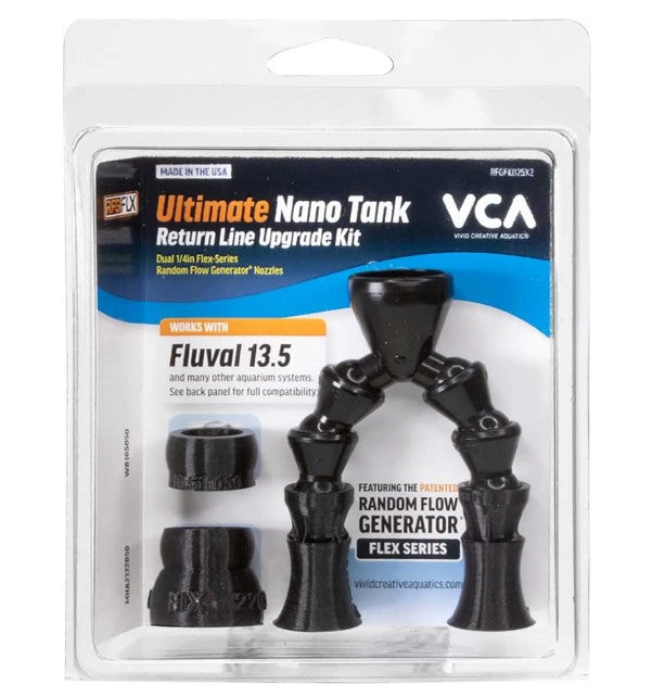 VCA Ultimate Nano Tank Return Line Upgrade – Dual Fluval 13.5