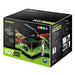 Dymax IQ7 5.2-Gallon Mini Acrylic Freshwater Aquarium - Mono Black