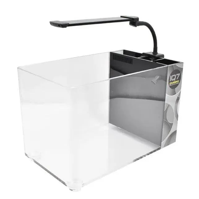 Dymax IQ7 5.2-Gallon Mini Acrylic Freshwater Aquarium - Mono Black