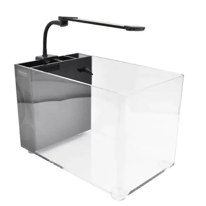 Dymax IQ7 5.2-Gallon Mini Acrylic Freshwater Aquarium - Mono Black