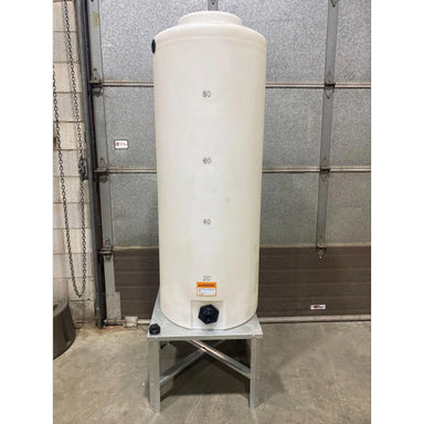 Slightly Used Salt Mixing & Storage Barrels