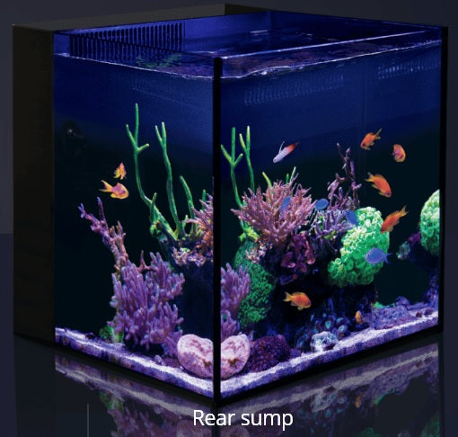Red Sea Desktop Aquarium Cube w/ Stand (Choose color)