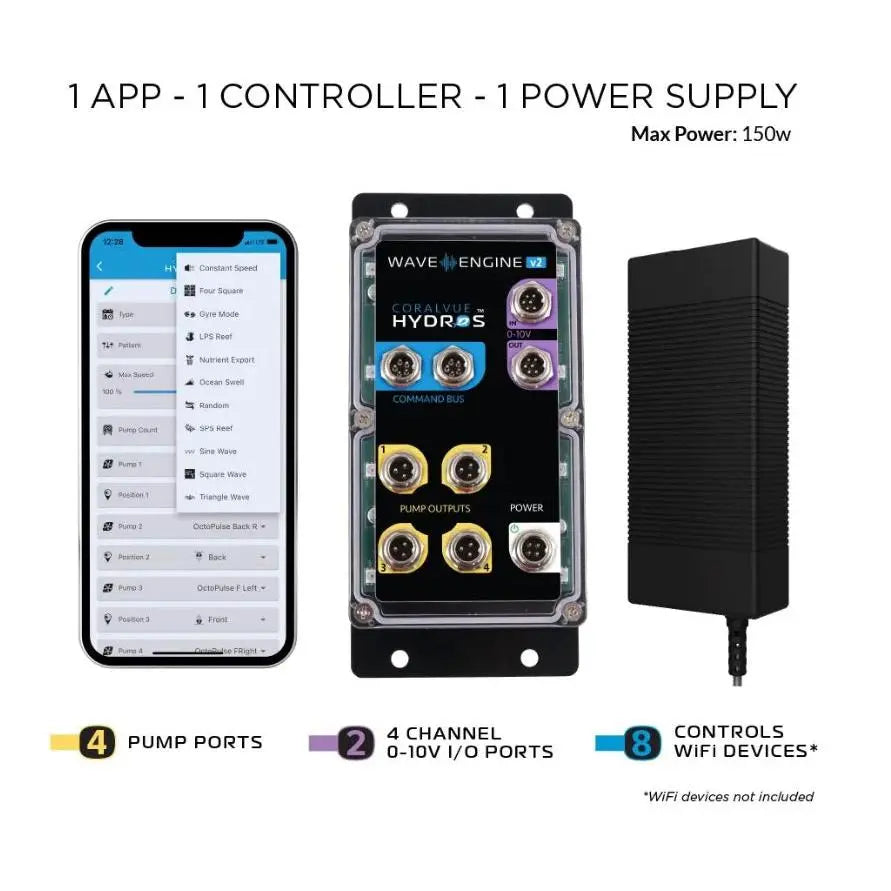 HYDROS WaveEngine v2 Pump Controller