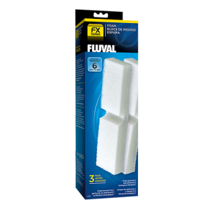 Fluval FX4/FX5/FX6 Filter Sponge - Rectangular (3 Pack)