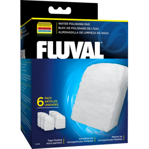 Fluval Polishing Pads for Fluval 305/306 and 405/406 Filters (6 pack)