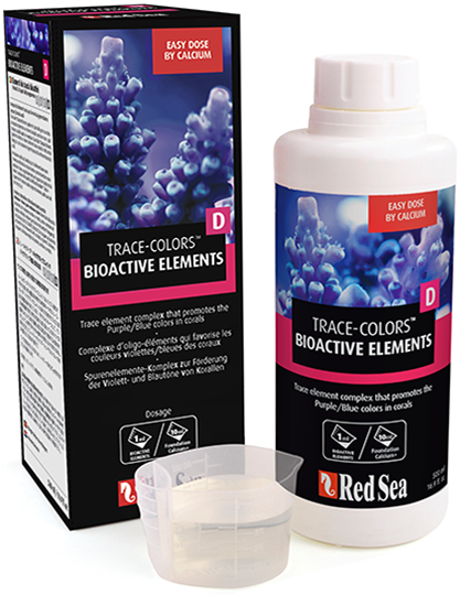 Red Sea Trace Colors D Supplement - Bioactive Elements (500ml)