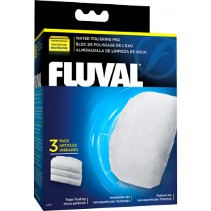 Fluval Polishing Pads for Fluval 105/106 and 205/206 Filters (3 pack)