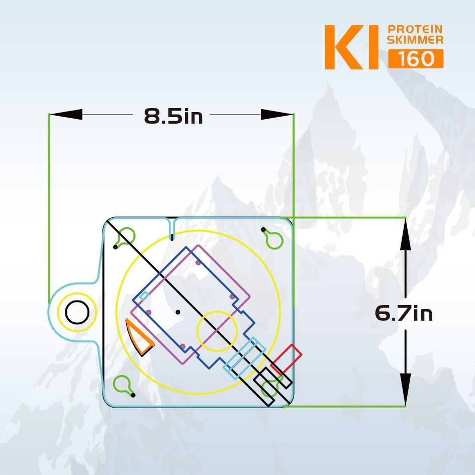 IceCap K1-160 Protein Skimmer