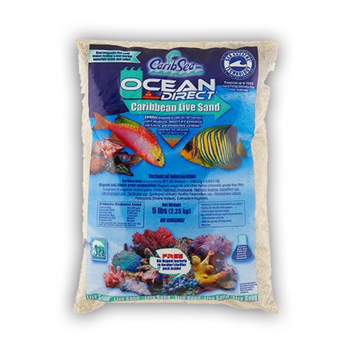 CaribSea Ocean Direct Natural Live Sand 5lb
