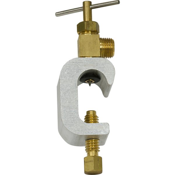 Spectrapure Deluxe Piercing Saddle Valve w/ 1/4in compression fitting