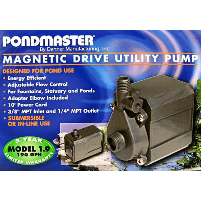Danner Mag-Drive 1.9 Water Pump – 190 GPH