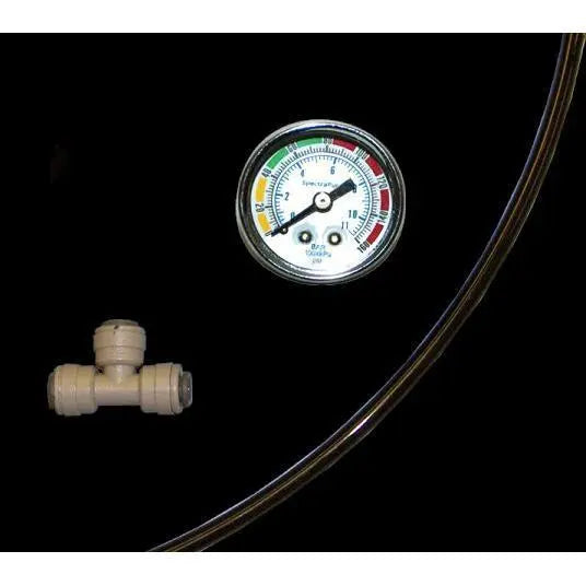 Spectrapure Pressure Gauge Kit 0-160psi w/ 1/4inch Fittings
