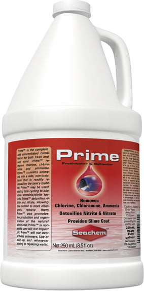 Seachem Prime - Removes chlorine & chloramine (2L)