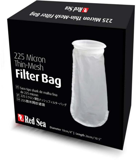 Red Sea 4" Reefer Filter Sock, NYLON MESH 225 Micron