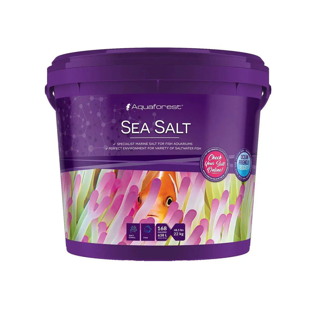 海水魚用品 Aquaforest REEF SALT 22kg Aquaforest Sea Salt 148G Bucket — Reef Supplies Canada